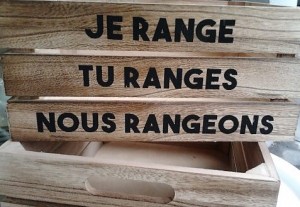 Conjuguons le verbe Ranger !